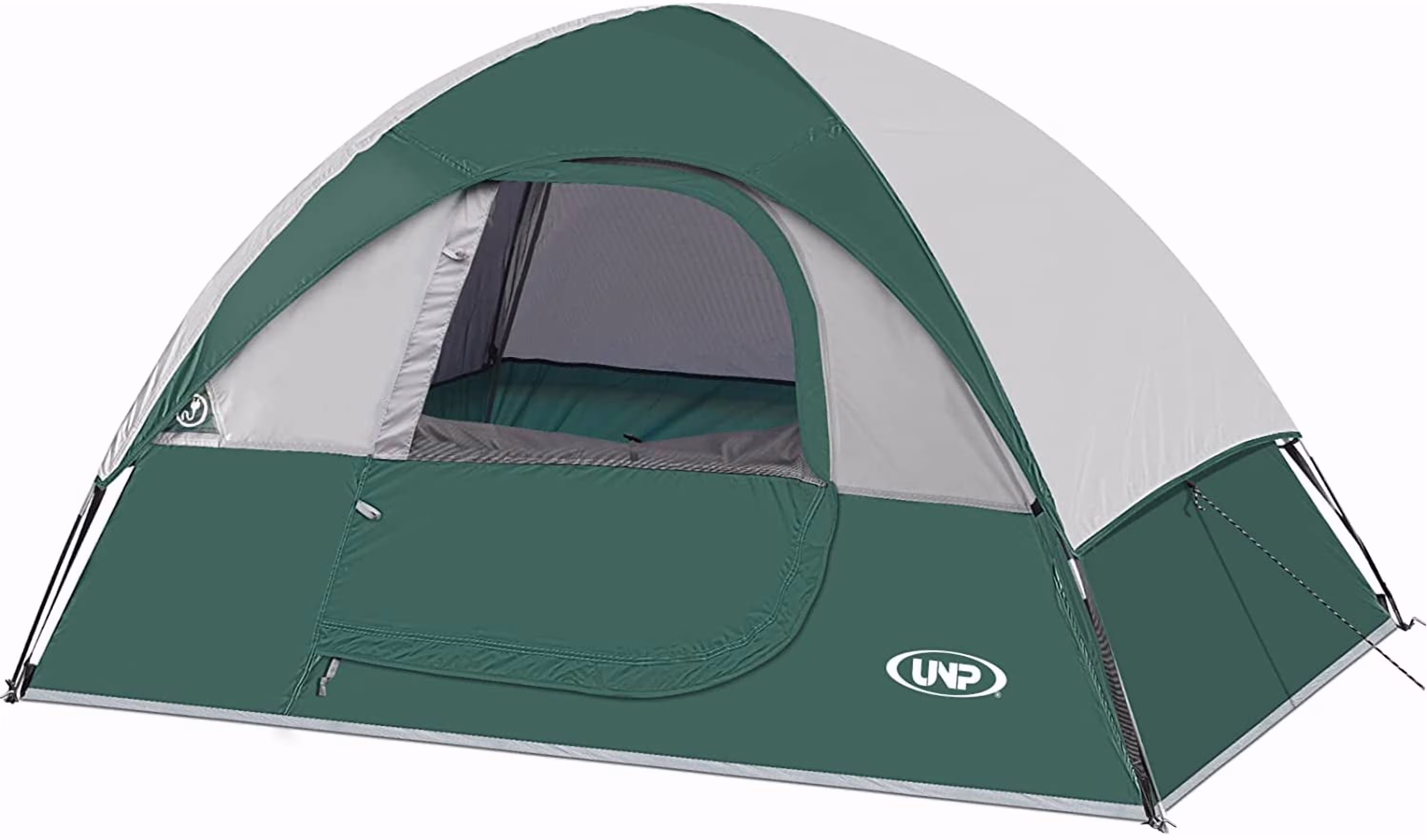 Camping Tent 4 Person, Waterproof Windproof Tent with Rainfly Easy Set up-Portable Dome Tents for Camping
