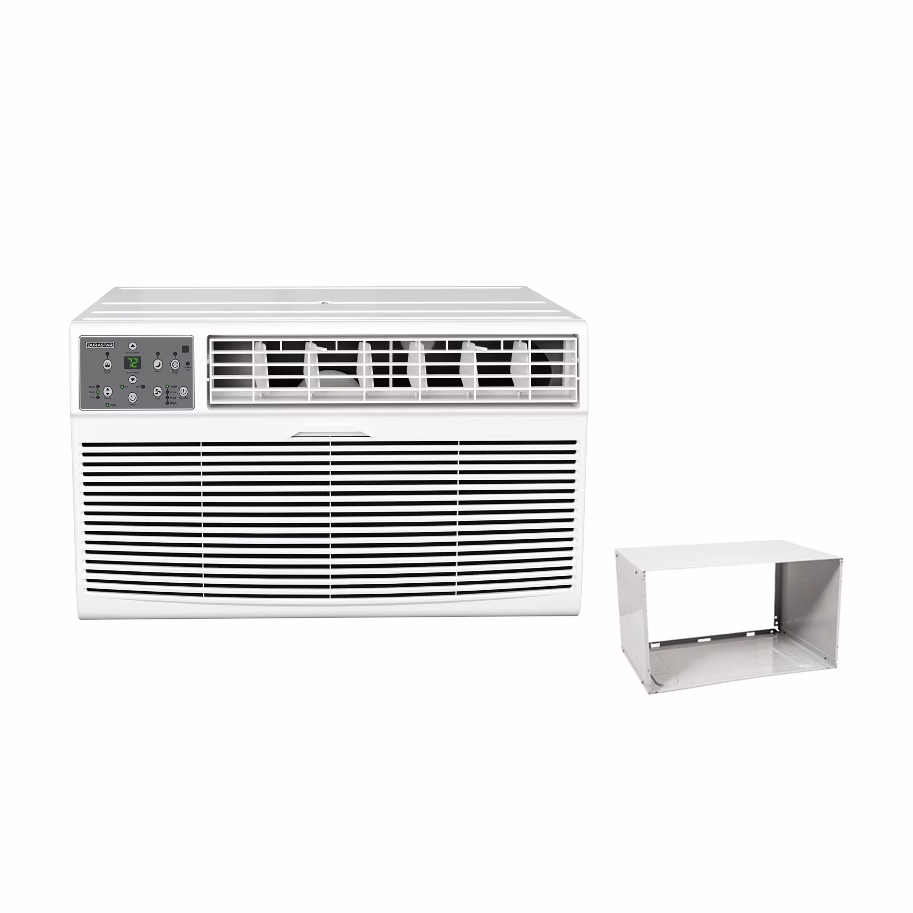 Durastar 10000 BTU 115V Through the Wall Air Conditioner and Wall Sleeve DRTAC101XNA1SLV