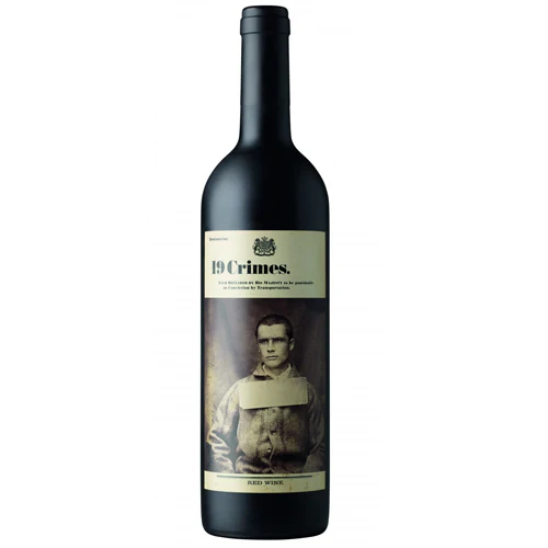 1cbb7e7c772bab7e085163f020398d661adcd4c71b9a56ededb3963174674d57 19 Crimes Red Blend - 750ML - Image 1