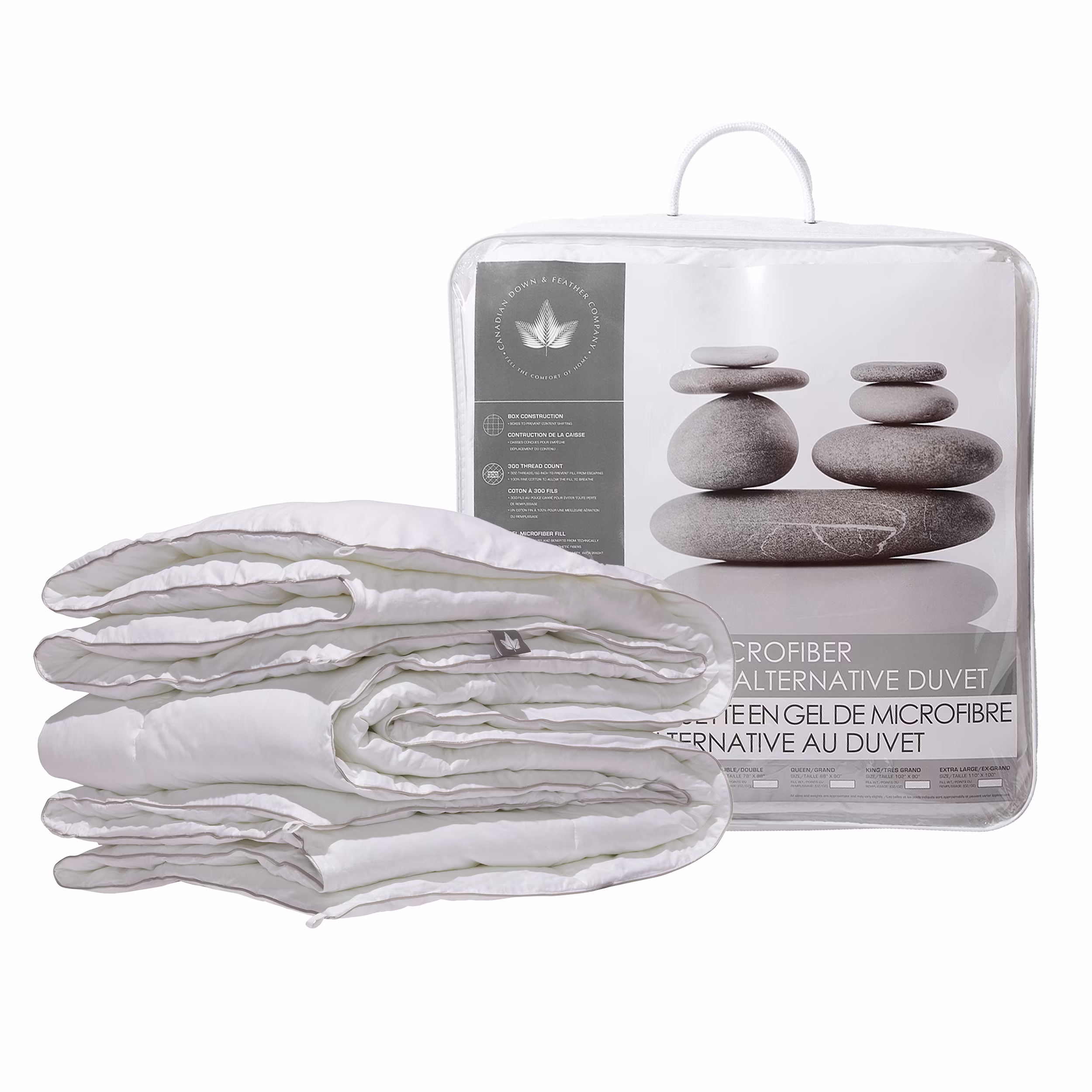 Gel Microfiber Down Alternative Comforter - All Season - King Size