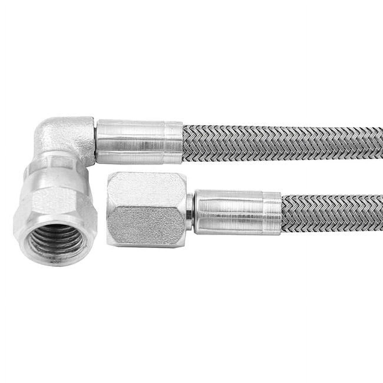 Allstar Performance ALL46402-9-5, 9In #4 Line -4 Str/-4 90 Deg 5Pk 0
