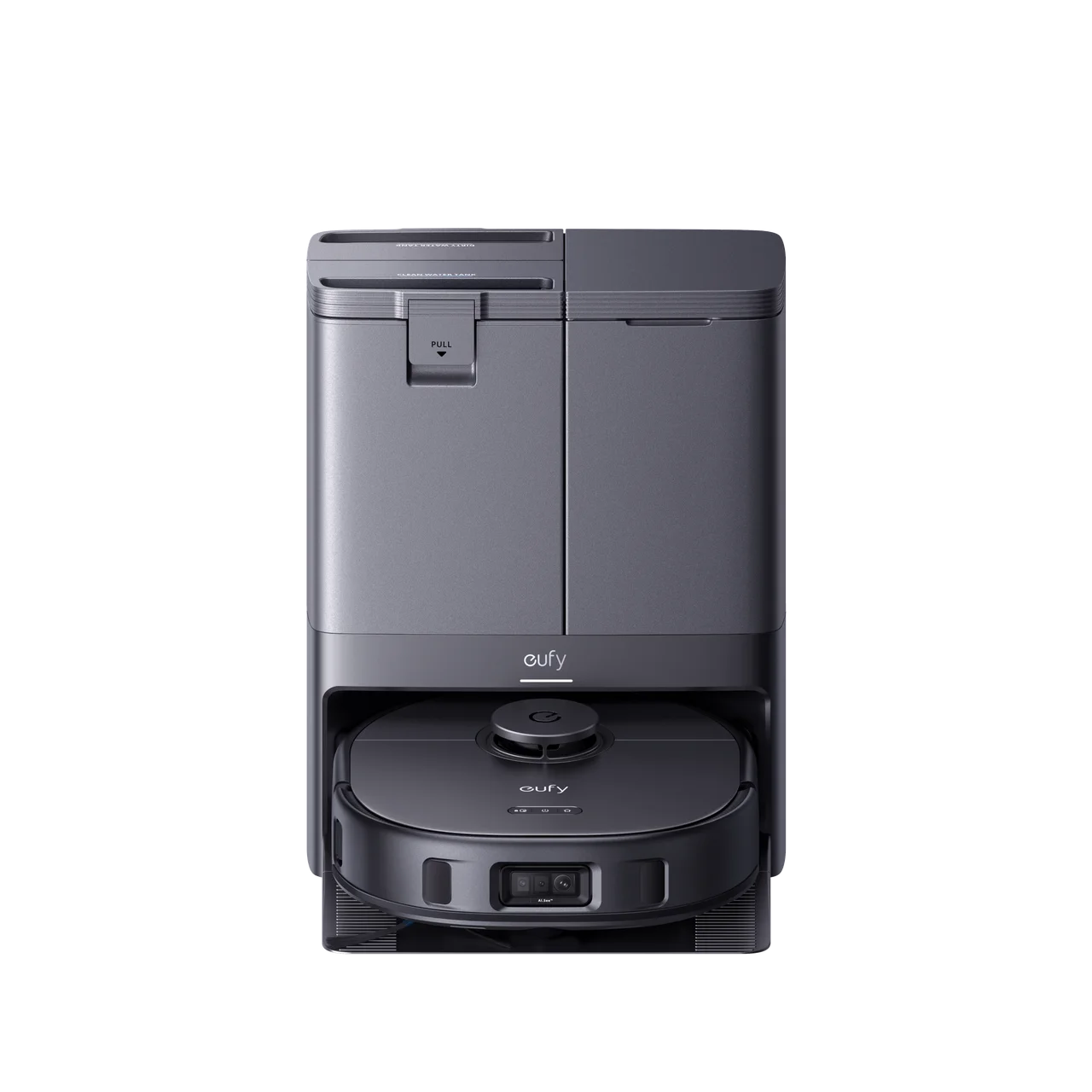eufy restored X10 Pro Omni Robot Vacuum and Mop Combo, 8,000 Pa Suction, Dual Mops, Auto Mop Washing, Auto Drying, Self-Emptying��(Refurbished Acceptable��