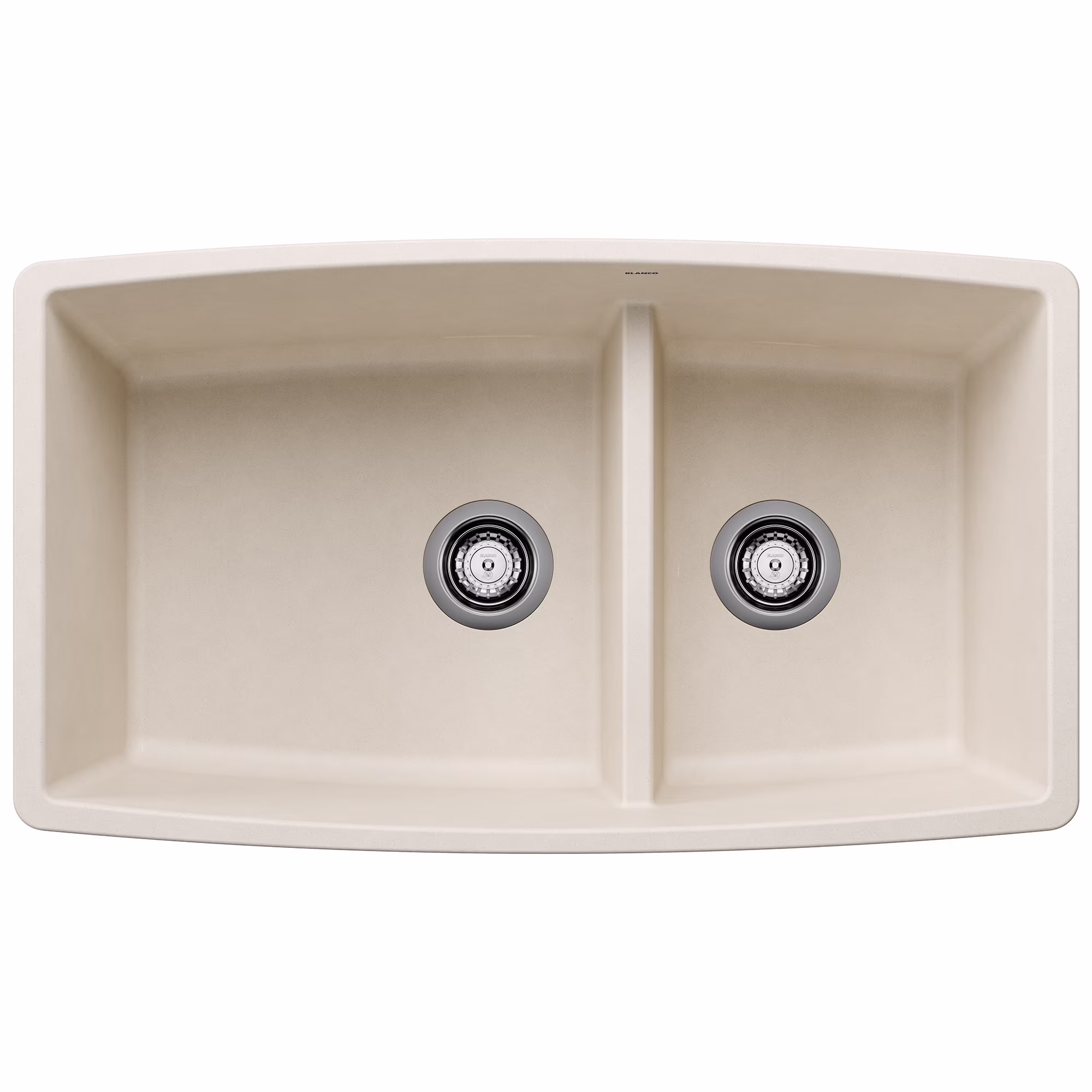 Blanco 441310 Performa 33" Undermount Double Basin Silgranit Kitchen Sink - White