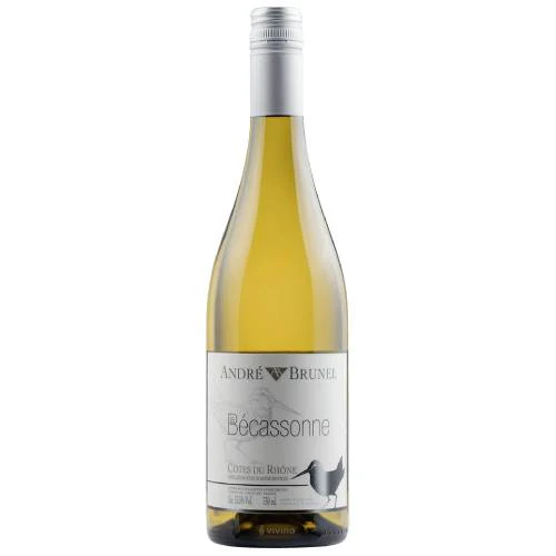 b0a4b0f54addfee3778e3b07910c274e157238607c11b561481484185f3a8aa8 Andre Brunel Cotes du Rhone Blanc "La Becassonne" 2022 - 750ml - Image 1