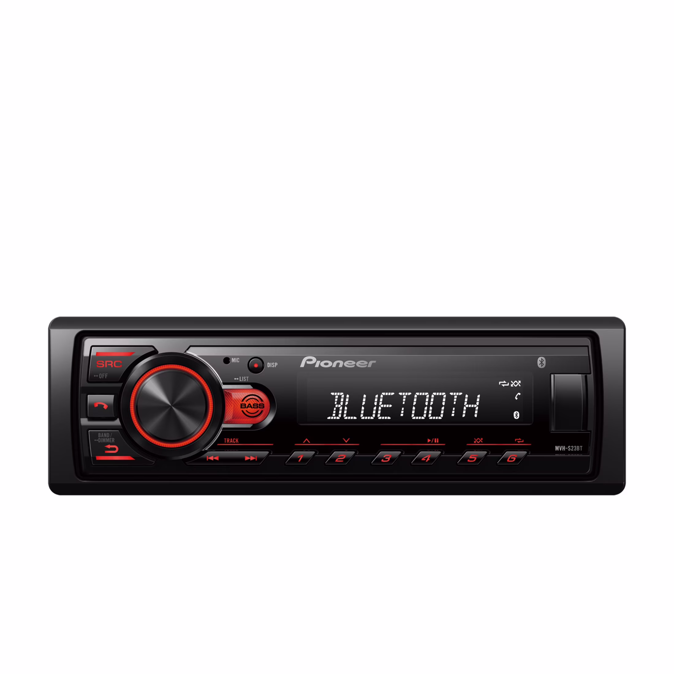 Pioneer MVH-S23BT In-Dash - Bluetooth Car Stereo with USB Inputs, and Hands-Free Calling - Audio Dig