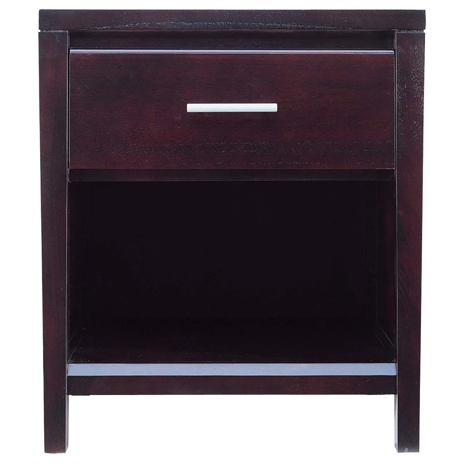 Modus Furniture Nevis One Drawer Nightstand, Espresso